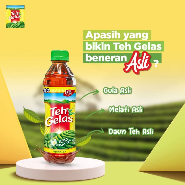 Teh Gelas ready to drink tea